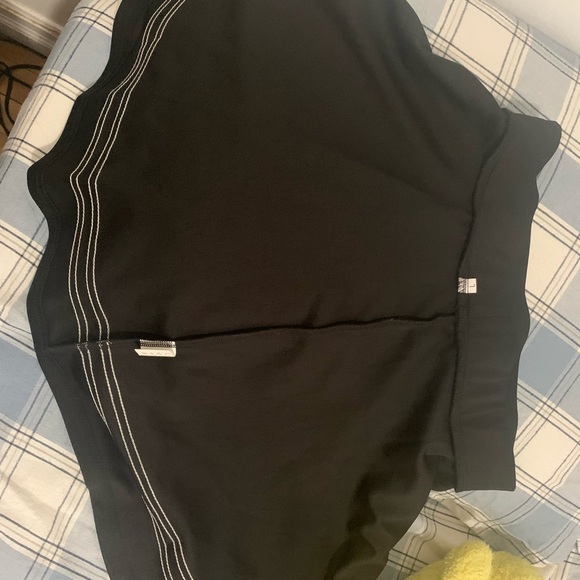 Striped A-Line skater skirt versatile,high waist for women - Picture 4 of 4